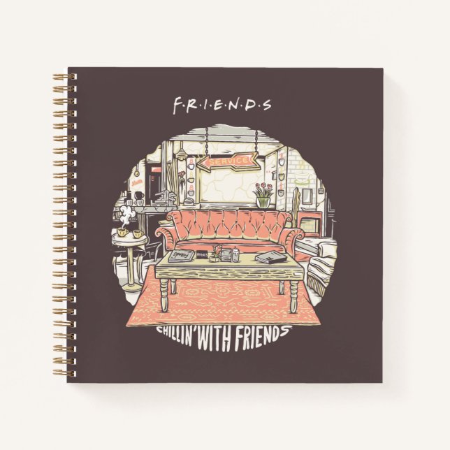 Cuaderno Chillin' con Personalizado FRIENDS™ (Anverso)