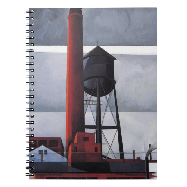 Cuaderno Chimenea y Torre del Agua (por Charles Demuth) (Frente)