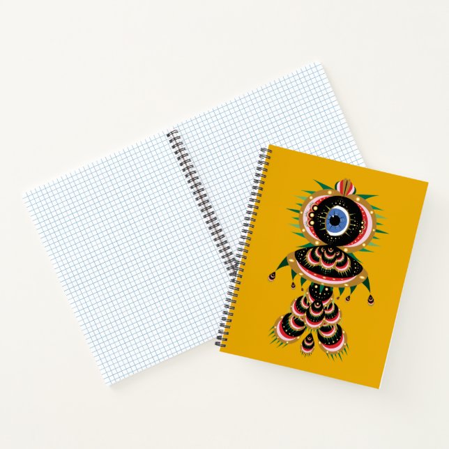 Cuaderno Chimera - Portátil para aves de peces (Interior)