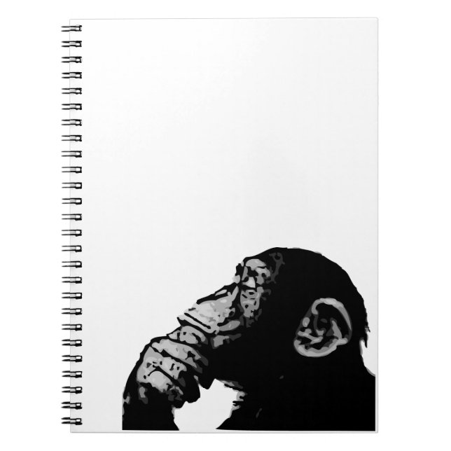 Cuaderno Chimpancé de pensamiento (Frente)