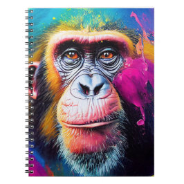Cuaderno Chimpanzee Ape Descubrimiento Animal Naturaleza de