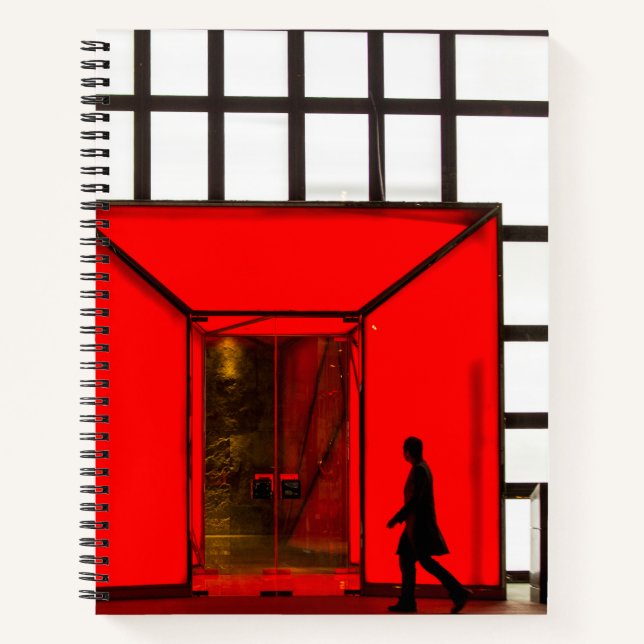 Cuaderno China, Beijing | Centro comercial de lujo (Anverso)