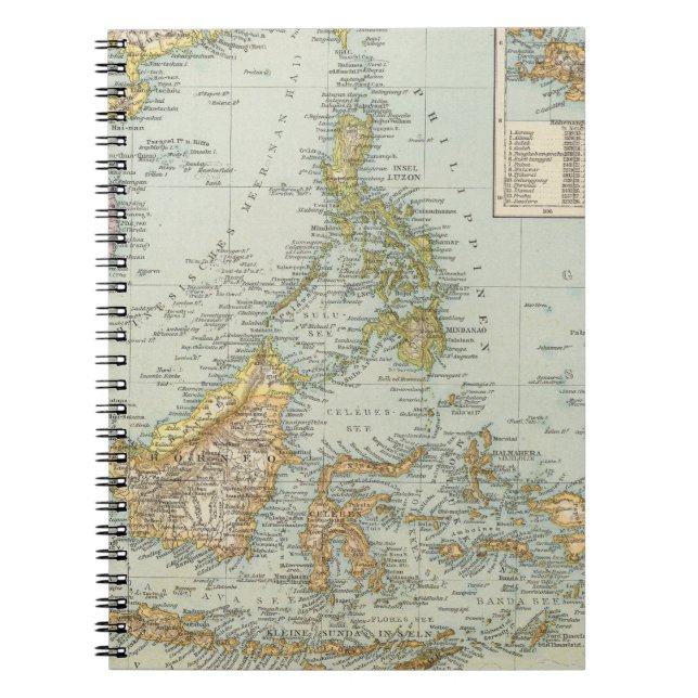 Cuaderno China Indo e Archipiélago de Malasia (Frente)
