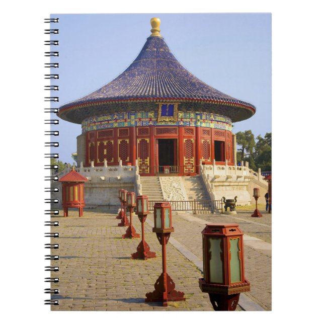 Cuaderno China, Pekín, Parque Tian Tan, Templo del Cielo, (Frente)