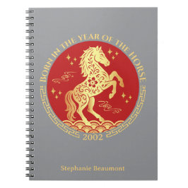 Cuaderno Chinese New Year Born in the Year of the Horse