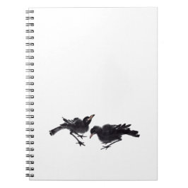 Cuaderno Chinesische Tuschekunst mit Vogelmotiv