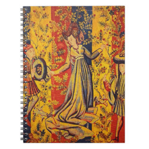 Cuaderno Chinoiserie italiana de estilo mediterráneo de col