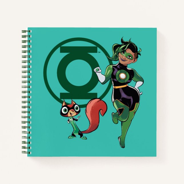Cuaderno Chip & Green Lantern (Anverso)