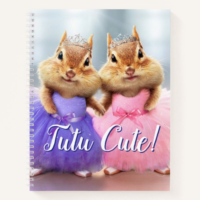 Cuaderno Chipmunk Ballerina Duo (Anverso)