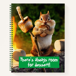 Cuaderno Chipmunk Comer malvavisco
