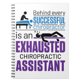 Cuaderno Chiropráctico Assistant Chiropractor Divertido