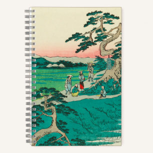 Cuaderno Chiryuu, Japón: Arte de madera japonesa vintage