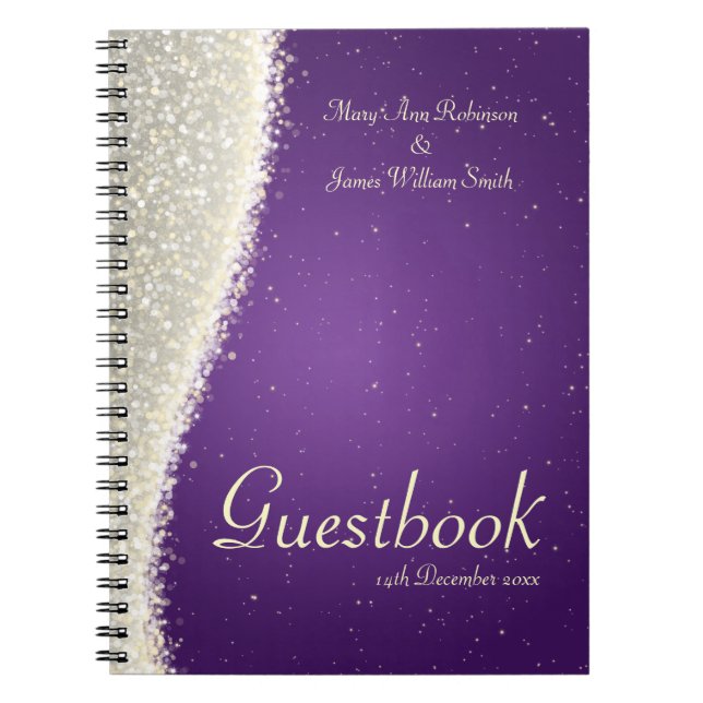 Cuaderno Chispas del deslumbramiento del Guestbook de la (Frente)