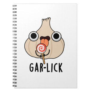 Cuaderno Chiste de Ajo Divertido Hierba de Ajo Pun