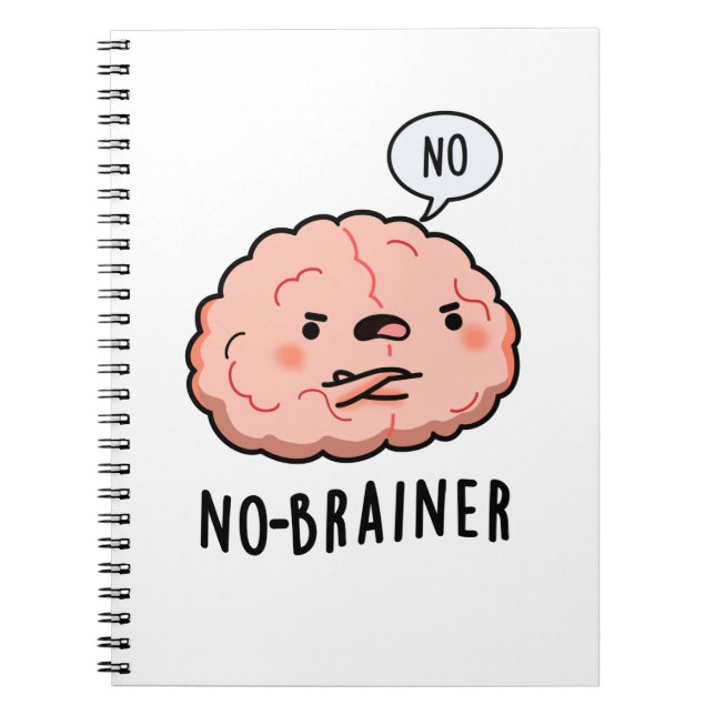 Cuaderno Chiste de Anatomía Cerebral Divertido Sin Complica (Frente)