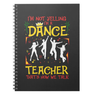 Cuaderno Chiste de bailarina bailarina bailarina de danza g