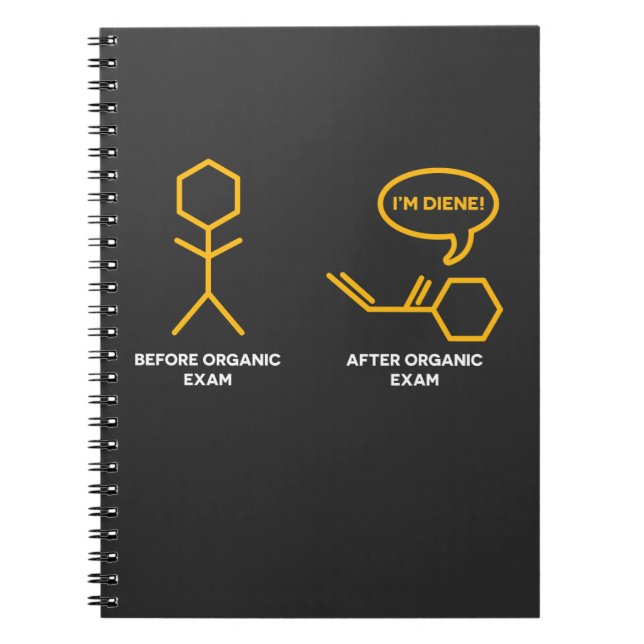 Cuaderno Chiste de la química para los empollones del (Frente)
