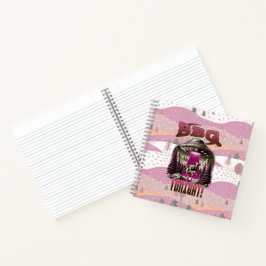 Cuaderno Chiste de secuestro de vacas en barbacoa para extr