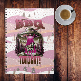 Cuaderno Chiste de secuestro de vacas en barbacoa para extr