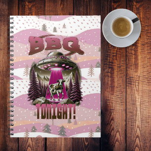 Cuaderno Chiste de secuestro de vacas en barbacoa para extr