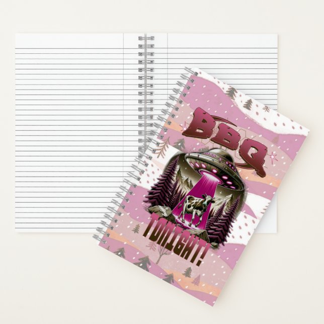 Cuaderno Chiste de secuestro de vacas en barbacoa para extr (Interior)