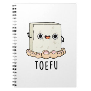 Cuaderno Chiste de Tofu Divertido Toe-fu