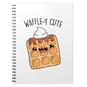 Cuaderno Chiste de waffle divertido