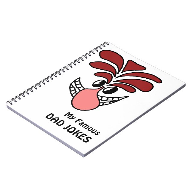 Cuaderno Chiste Keeper Funny Face Chanable texto (Lado Izquierdo)