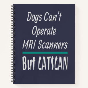 Cuaderno Chiste médico perros y gatos papa Chiste gracioso