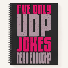 Cuaderno Chiste udp del programador de informática