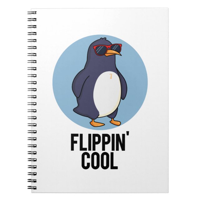 Cuaderno Chistoso Pingüino Divertido Castigo  (Frente)