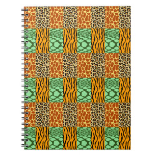 Cuaderno Chita, jirafa, tigre y serpiente