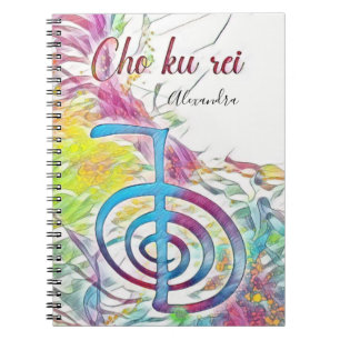 Cuaderno Cho Ku Rei - acuarela abstracta