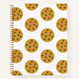 Cuaderno Chocolate Chip Cookies Divertido postre dulce