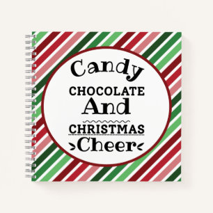 Cuaderno Chocolate con caramelos y Navidades vitorean diari