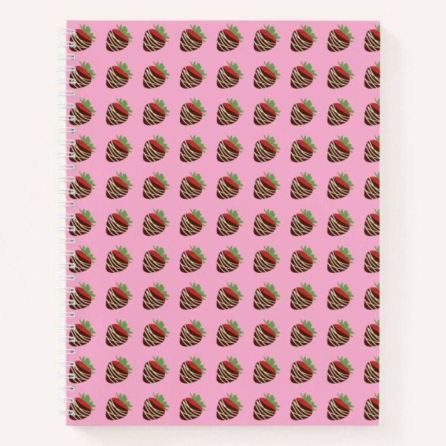 Cuaderno Chocolate-Covered Strawberry (Anverso)
