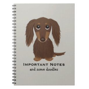 Cuaderno Chocolate duradero con texto Personalizado