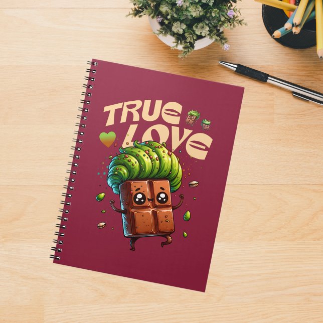 Cuaderno Chocolate kawaii pistachio divertido en el Día de  (Subido por el creador)