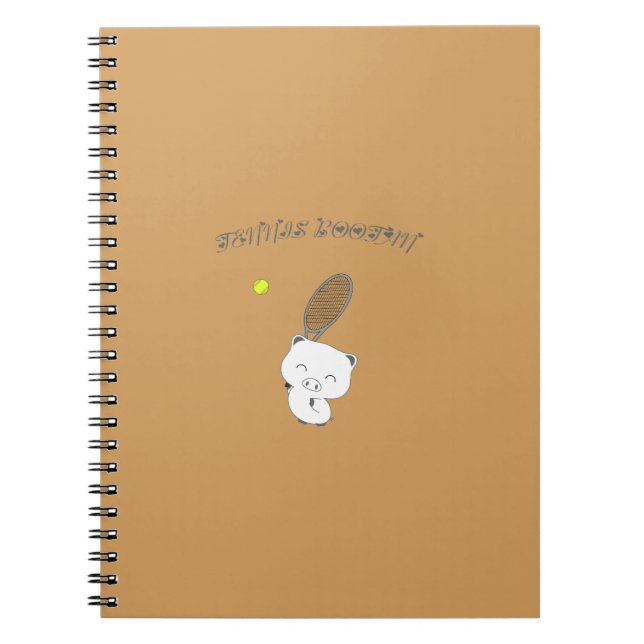 Cuaderno Choque de tenis (Frente)