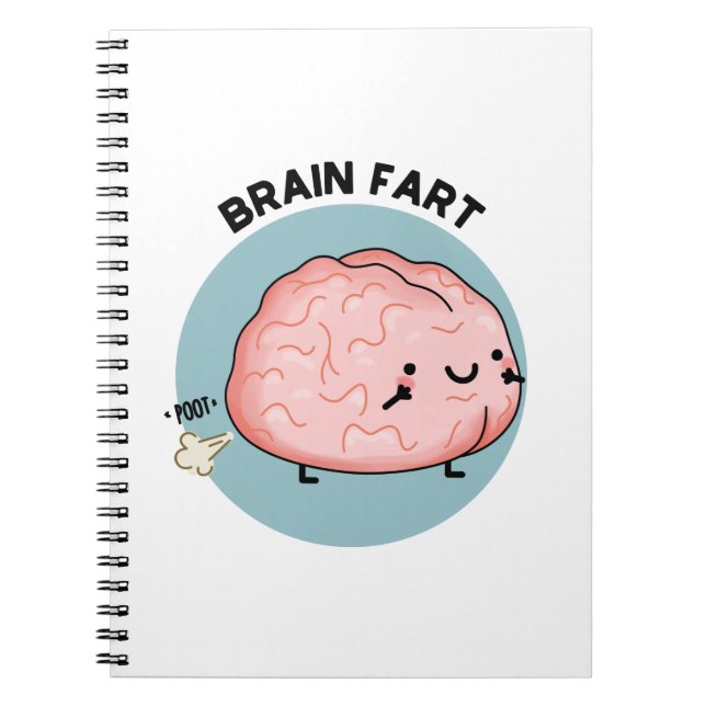 Cuaderno Chorrada Cerebral Anatomía Divertida Chiste  (Frente)