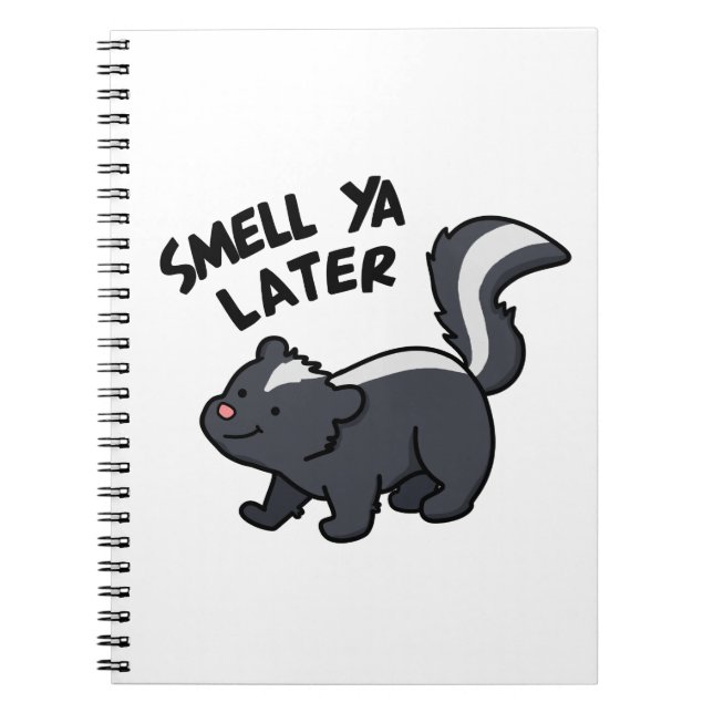 Cuaderno Chorrada Divertida de Mofeta con Juego de Palabras (Frente)