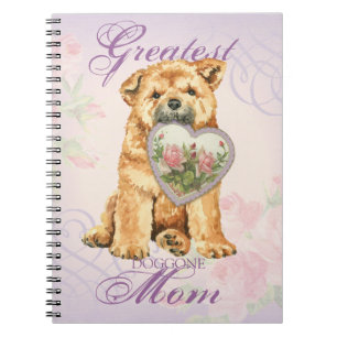 Cuaderno Chow Heart Mom