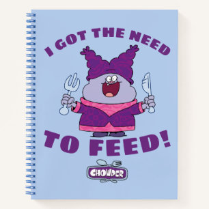 Cuaderno Chowder With Fork and Knife