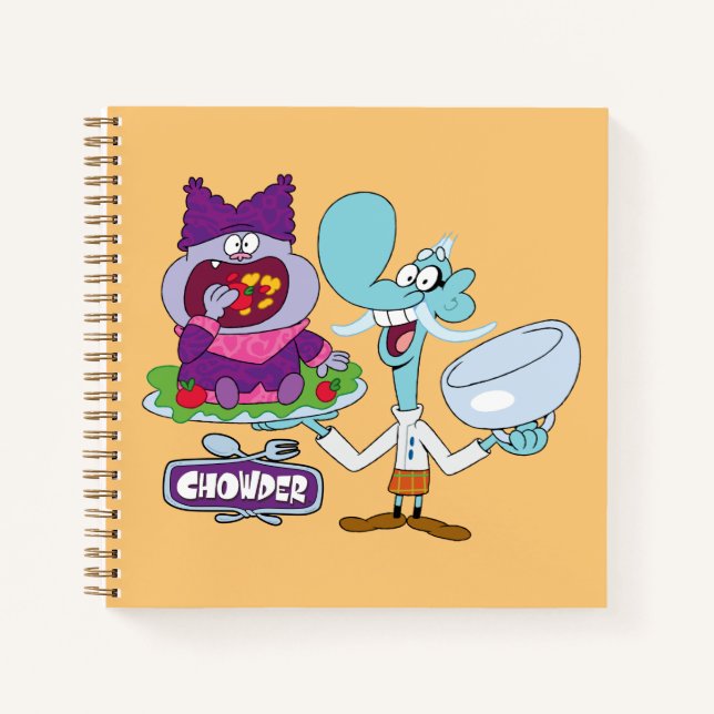 Cuaderno Chowder y Mung Daal (Anverso)
