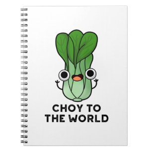Cuaderno Choy Al Mundo Pun Divertido De Bok Choy Verdura