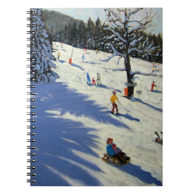 Cuaderno Choza Morzine de la montaña (Frente)