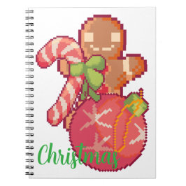 Cuaderno Chrisrmas memories pixelart, Pixel Art 
