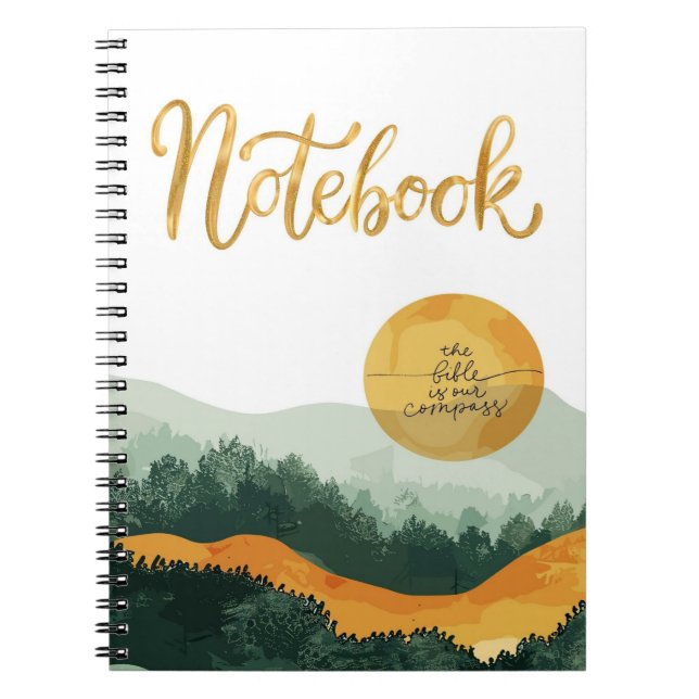 Cuaderno Christian Notebook for Bible Journaling (Frente)