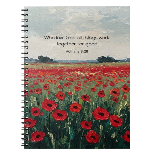 Cuaderno Christian Scripture Spiral Photo Notebook (Frente)