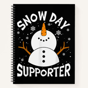 Cuaderno Christm, profesora graciosa de Snowflake, partidar